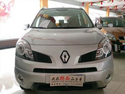 貴陽二手市場觀察 2010款雷諾科雷傲2.5L前驅(qū)時尚型的租賃與收購價值分析
